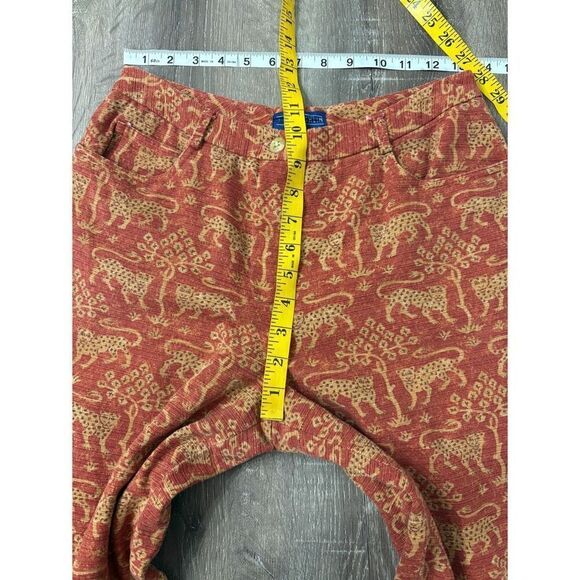 j. mclaughlin animal print leopard ribbed pants - Picture 6 of 7